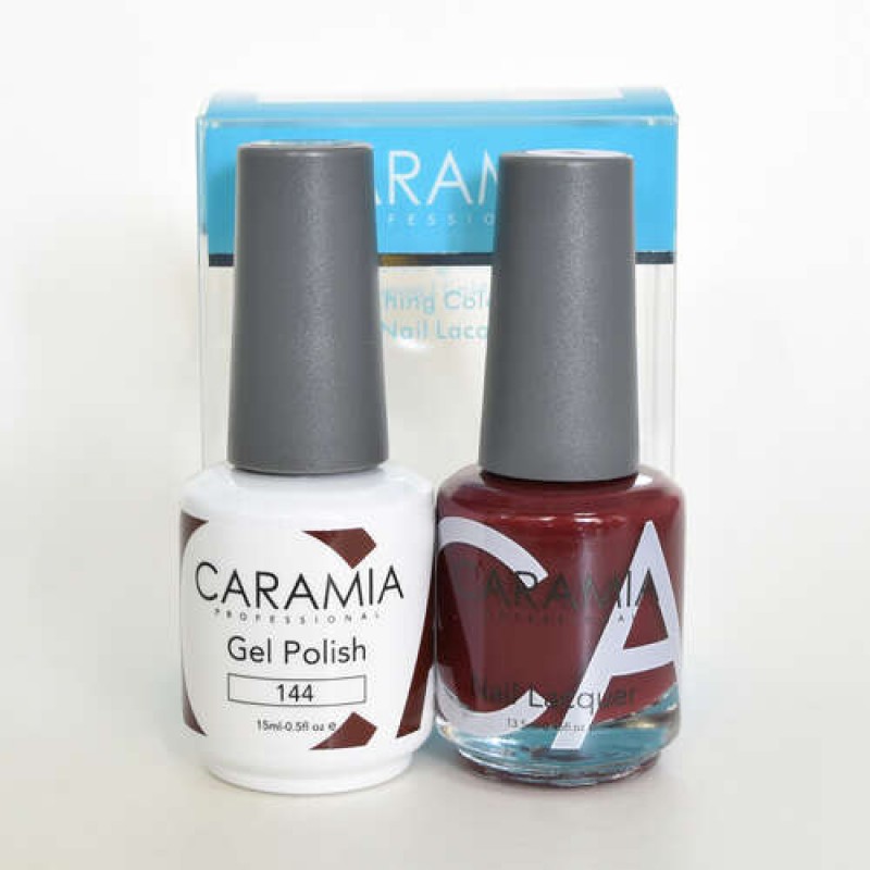 #144 Caramia Gel Polish & Nail Lacquer 0.5oz